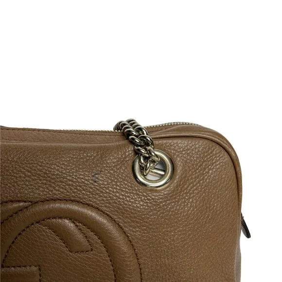 🔴SOLD🔴 GUCCI • SOHO CHAIN SHOULDER BAG - Picture 9 of 13